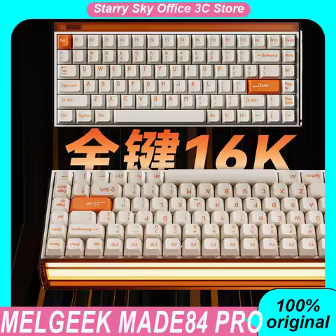 Melgeek Made84 Pro Magnetic Axis Keyboard Rt Magneto Axis Full Key 16k Low Latency High-Performance 