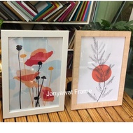 Home Decoration Picture Frame White Burr Cream Size A3 10x14 11x14 10x15" 12x15" 12x16" 12x18" With 