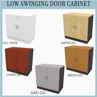 Low Swinging Door Cabinet | Rak Buku | Rak Pejabat | Rak Simpanan | Almari Pejabat | Almari Rendah Terbuka