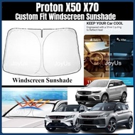 Proton X50 X70 Custom Fit Windscreen Sunshade Cover