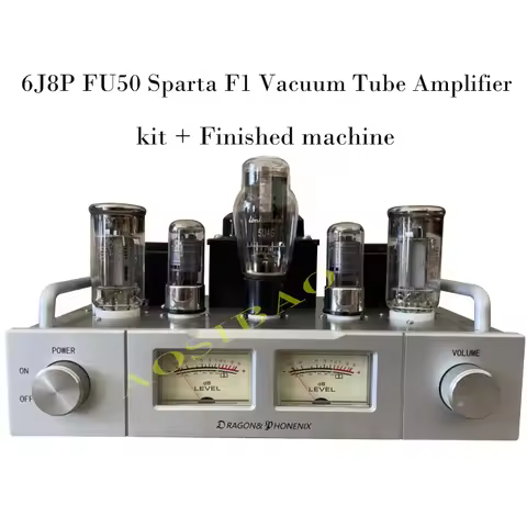 AIYIMA SMSL Small 300B Vacuum Tube Amplifier 8W 2.0 Spartan F1 6J8P FU50 Tube Amplifier Bluetooth 5.