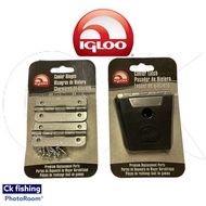 IGLOO Cooler Hinges &amp; Cooler Latch / Fishing Coolers Ice Box / Stainless Steel / Fit Igloo 25-165 quart coolers