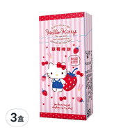 甘百世 Hello Kitty 草莓巧克力棒餅  35g  3盒