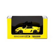 MINICHAMPS X Tarmac Works 1/64 Porsche 718 Spyder RS Limited 1776 Yellow