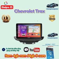 Combo OLEDPRO x5 android screen for Chevrolet Trax, with 9 inch canbus protector and original car po