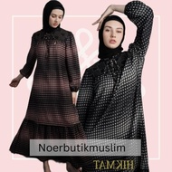 Hikmat Fashion Original A4497 Abaya Hikmat  Noerbutikmuslim Gamis