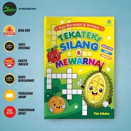 Crossword Puzzle and Coloring Book - Media EDUKA