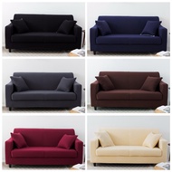 MY Universal Sarung Sofa 1/2/3/4 Seater Elastic Sofa Cover Regular or L Shape Universal Slipcover Seat Cover