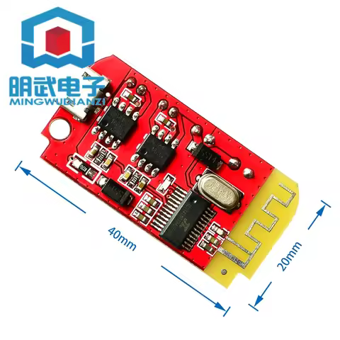 CT14 Micro 4.2 Stereo Bluetooth Power Amplifier Board Audio Module Class F 5W+5W With Charging DIY M