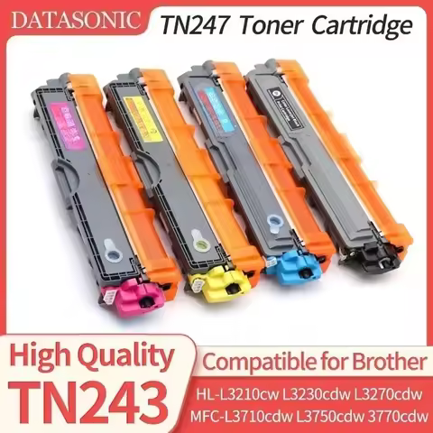 EU TN243 TN247 toner cartridge Compatible for Brother HL-L3210cw L3230cdw L3270cdw MFC-L3750 L3710 3