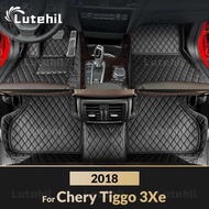 Custom Car Floor Mats For Chery Tiggo 3xe 2018 Automobile Carpet Cover Interior Details Accessories 