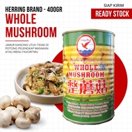 Whole Mushroom Herring Brand Button Mushroom 400 g