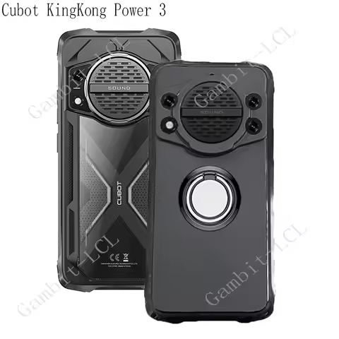 For Cubot KingKong Power 3 King Kong Power3 6.72" 2024 Back Ring Holder Bracket Phone Case Smartphon