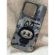 [USED]IP16PRO | Cute Iphone Case | Labubu | Cartoon | Aesthetics | Grey