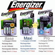 Energizer Recharge Base/Maxi/Pro include 4x AA Rechargeable Batteries energizer battery Energizer Ch