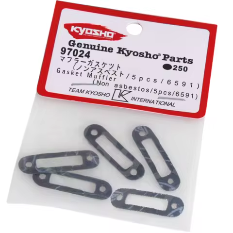 5pcs 6591/97024 Gasket Muffler Non-asbestos for Kyosho FW06 1/10 RC Car Upgrade Parts Spare Accessor