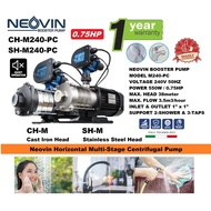 Neovin SH 550W / 0.75Hp PC Stainless-Steel Multi-Stage Booster Pump