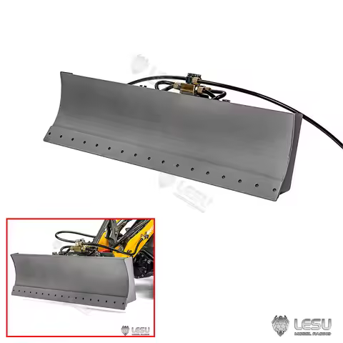LESU Metal Hydraulic Dozer Shovel DIY KIT Parts for 1/14 AOUE MCL8 RC Loader Radio Control Construct