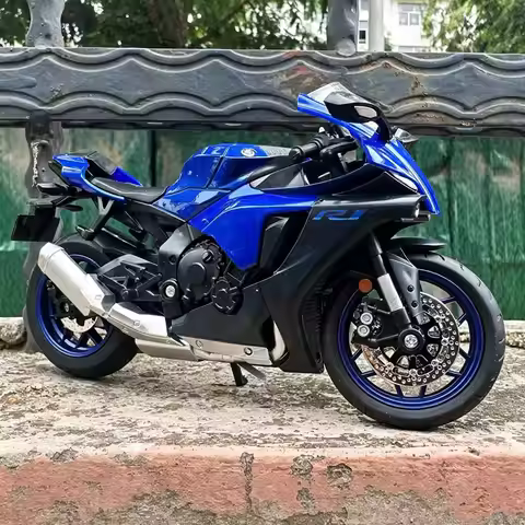 1:12 Yamaha YZF-R1 R1 Alloy Racing Motorcycle Model Diecasts Metal Street Sports Motorcycle Model So