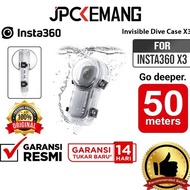 Insta360 X3 Invisible Dive Case Insta 360 One X3 Dive Housing Official Warranty