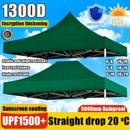 【Rainproof ≥ 5000mm 】canopy 6x6 8x8 6x10 10x10 10x15 10x20Ft 8x8 kain kanopi 10x10 kanopi 10 x 15 ka