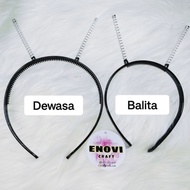 12 Psc (headband + SPRING) TUING TUING HEADBAND KPOP HEADBAND CONCERT HEADBAND BT21 CUSTOM PHOTO HEA