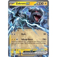 [Binder Condition] Zekrom ex 34 Pokemon Black Bolt