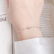 橄欖石925純銀簡約爪鑲mix葡萄石果實手鍊