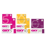 OXY Mentholatum Acne Pimple Medication ( OXY 5 10g / 25g ), ( OXY 10 10g / 25g ), ( OXY Cover 25g )