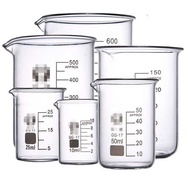 Borosilicate Glass Lab Measuring Cup GG-17