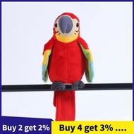 Talking Parrot Talking Parrot Plush Toy Electronic Bird Pet Talking Plush Parrot for Kids Early Educ