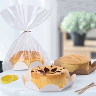 6/8 Inch Chiffon Cake Sponge Cake Packaging Bag Decor 10pcs Sets