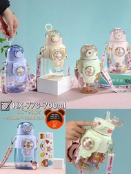 Botol Minum Plastik HEENOOR Astronot 776 Karakter free stiker 2D 700ml