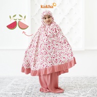 Kakha - Mukena Anak Aqsa Series (1-9 Tahun) / Mukena Couple Ibu Anak / Mukena Rayon / Mukena balita