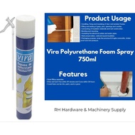 Vira Polyurethane Foam PU Foam Spray 750ml