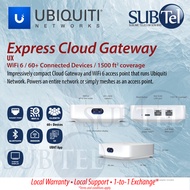 Ubiquiti Express Cloud Gateway UX (Gateway) WiFi6 60+ devices 5Ghz 2.4Ghz 2x2 MIMO 1500 sqft