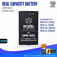 WXEL SPR-003 Battery for Nintendo 3DS XL / 3DS LL Old New Version New Old Version Real Capacity Batr