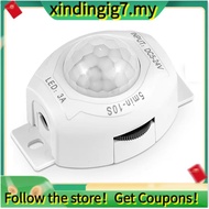 【】Smart PIR Motion Sensor Light Switch Human Body Sensor Automatic Movement Detector