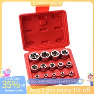 In stock-14Piece E-TORX Socket Set Premium Female Torx Socket Set External Torx Socket Set