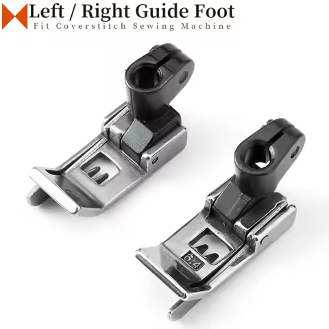2300R 2300L 6.4mm Guiding Presser Foot Fit Most Coverstitch (Interlock) Sewing Machine Siruba F007, 