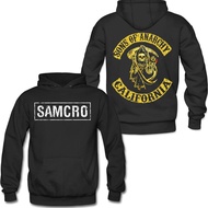 Men's Double-Sided Hoodie Printed With Sons Of Anarchy Samcro M-3XL