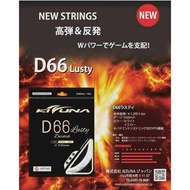 📢 [ Ready Stock ]  📢 Kizuna D66 Lusty Duratech 0.66 mm Badminton String 💯% Original Made in Japan Ta