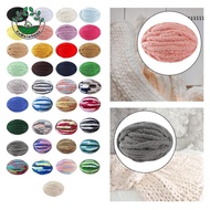 [Whcart] Thick Chunky Yarn Knit Yarn Filling Bulky Yarn Weight Yarn Chunky Wool Yarn for , Macrame, 