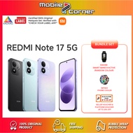 [NEW] REDMI NOTE 17 5G (6/8GB RAM + 128/256GB) | Snapdragon® 4 Gen 4 | 7700mAh Battery | Warranty un