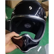 Slim moto 3 FRP shell retro vintage full face motorcycle helmet
