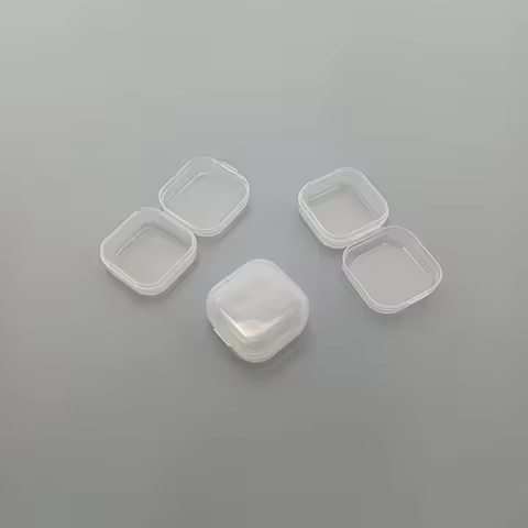 Mini Size PP Transparent Storage Box PP Material Small Specifications Plastic Boxes for Jewelry Part