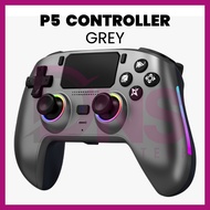 Permainan Kontroler P5 Bluetooth Wireless Gaming Controller Gamepad Joystick For P5 P4 P3 STEAM Game