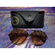 RayBan Fashion Leopard Full frame casual personality trend sunglasses