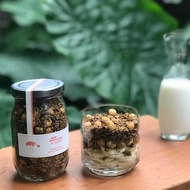 咖啡榛果燕麥片coffee and hazelnut granola