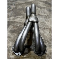 Exhaust Extractor 421 for Proton Saga / lmst / Iswara / 12v / 4g13 / 4g15  pipe putih 4x2x1